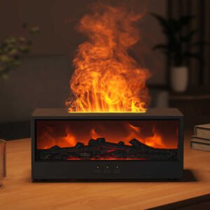 Fireplace Simulation Flame Aroma Diffuser DQ‑717