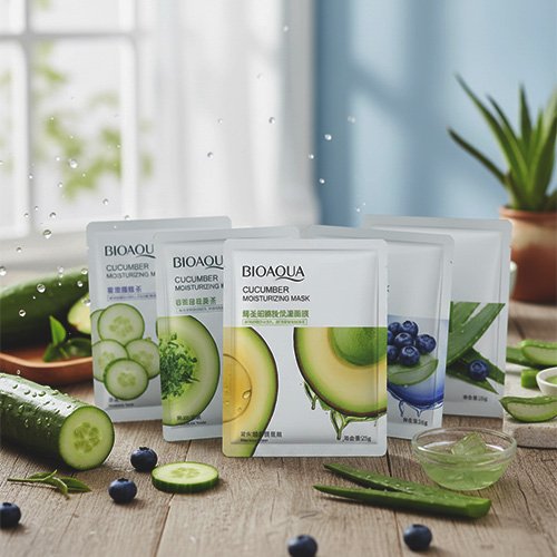 BIOAQUA Natural Essence Moisturizing Mask Set